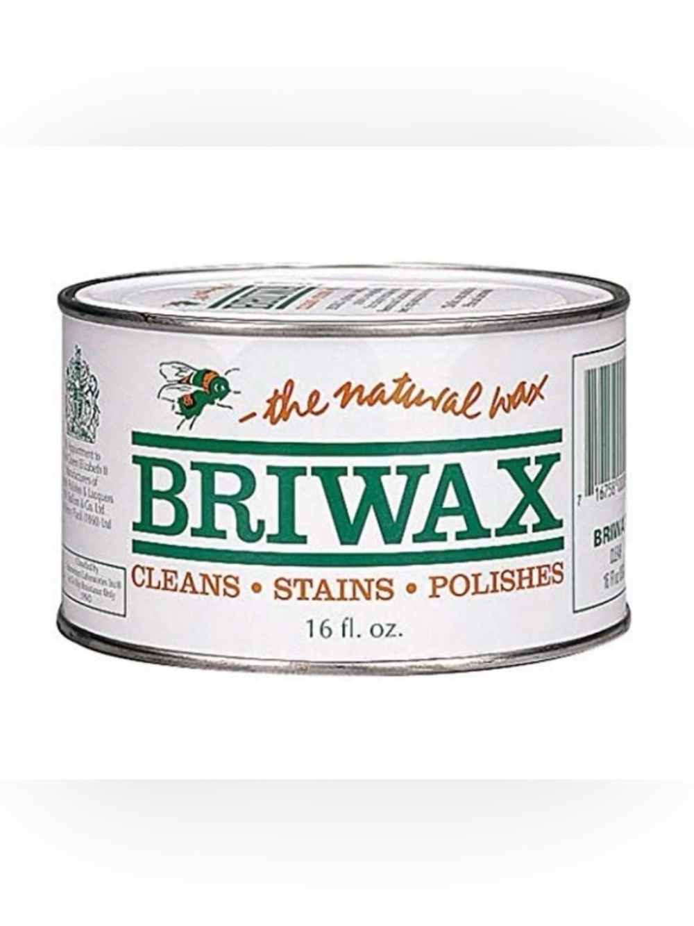 Briwax original wax clear made in UK 16 oz.